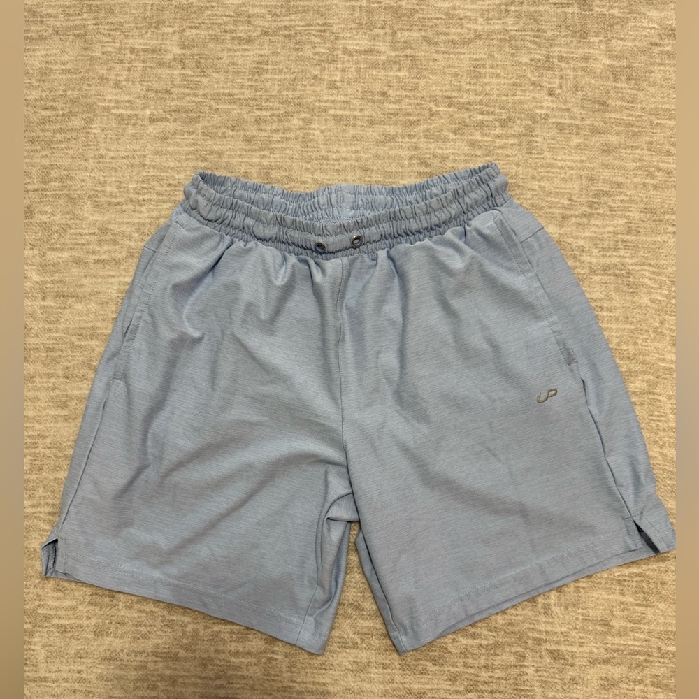 Light Blue Men's Athletic Shorts